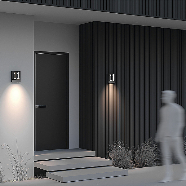 Уличный настенный светильник Anri O475WL-L10GF3K