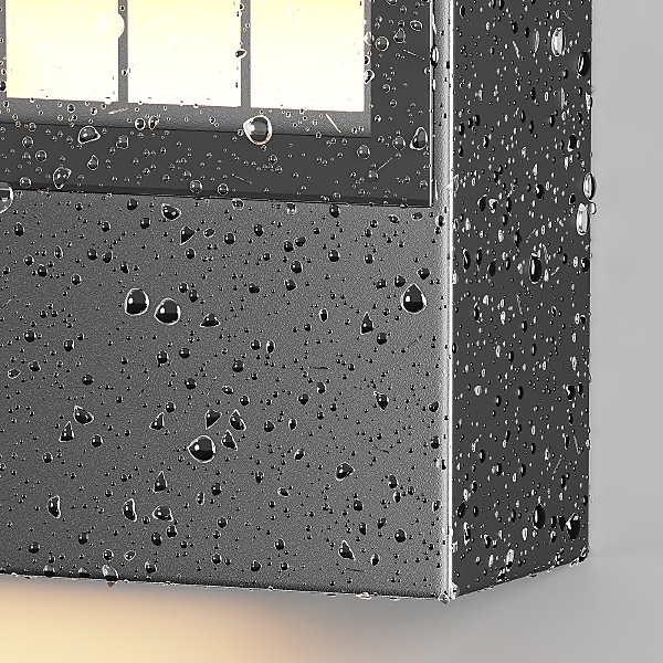 Уличный настенный светильник Anri O475WL-L10GF3K