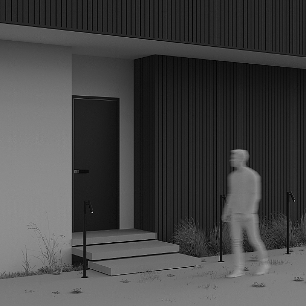 Уличный наземный светильник Torq O494FL-L10B3K