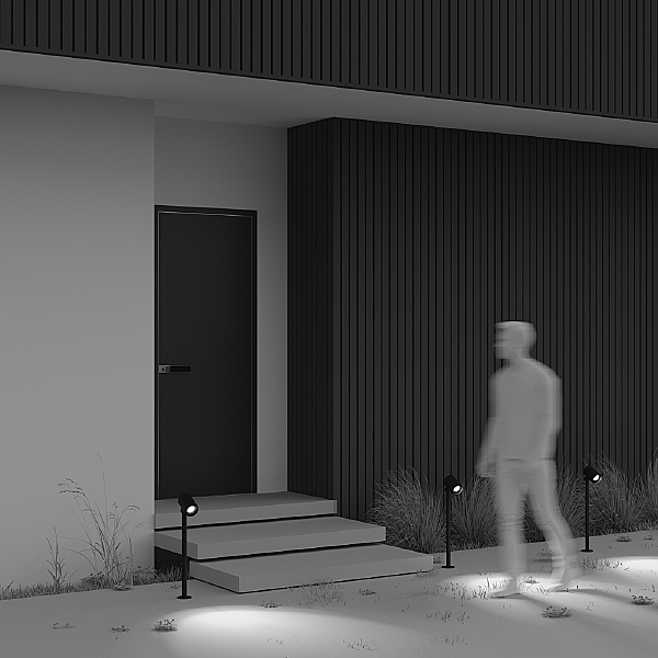 Уличный наземный светильник Spira O497FL-L12B3K1