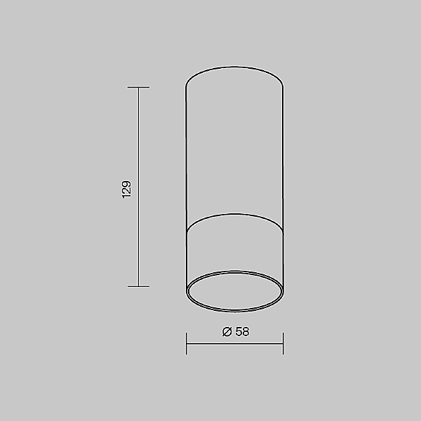 Накладной светильник Ember O499CL-L5B3K