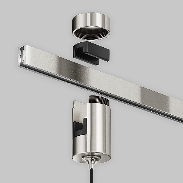 Трековый светильник Focus Led TR155-1-5W3K-PT