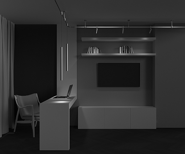 Трековый светильник Focus Led TR156-1-5W3K-PT