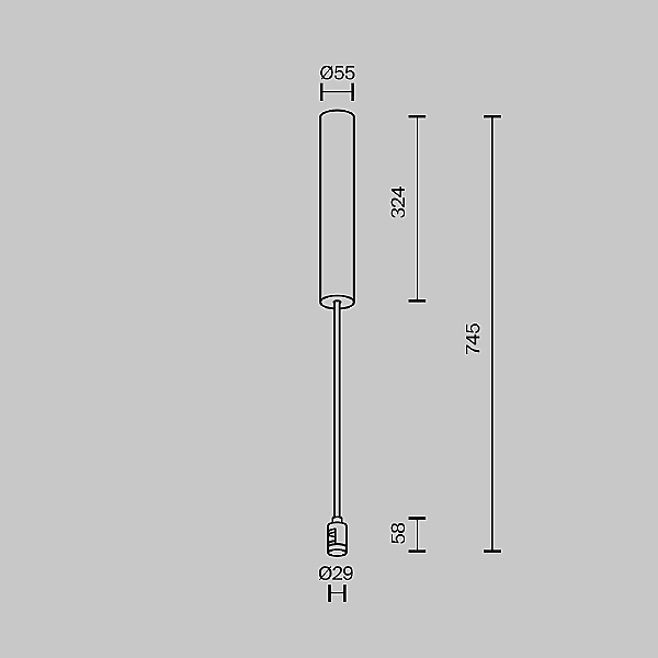 Монтажный элемент Accessories for tracks Flarity TRA159C-BB1-PT