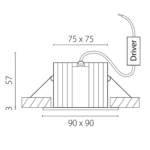 Уличный встраиваемый Ciclone 385236