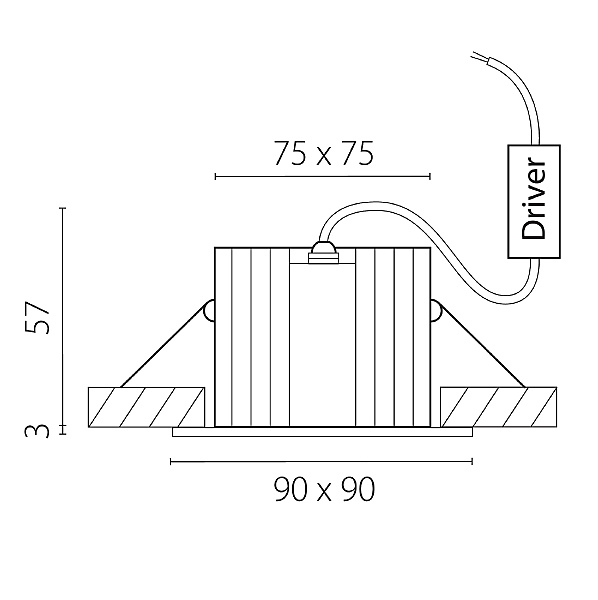 Уличный встраиваемый Ciclone 385447