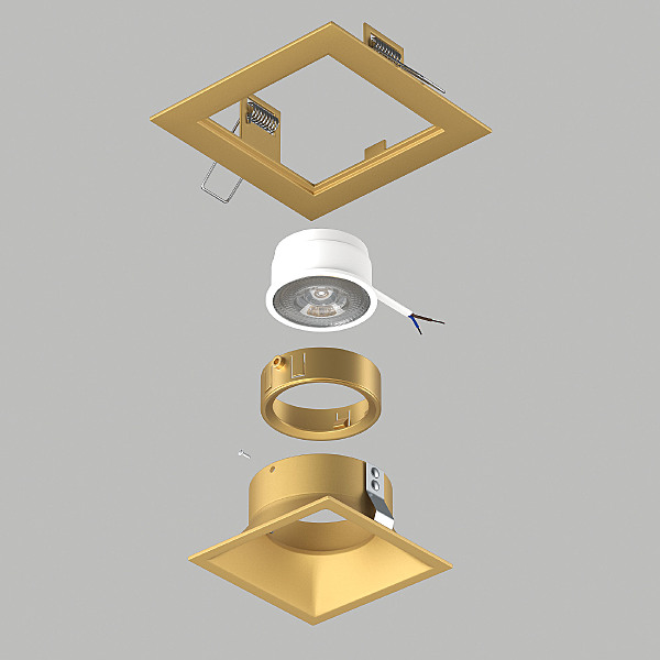 Встраиваемый светильник Domino D51303GMOD