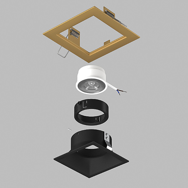 Встраиваемый светильник Domino D51307BMOD