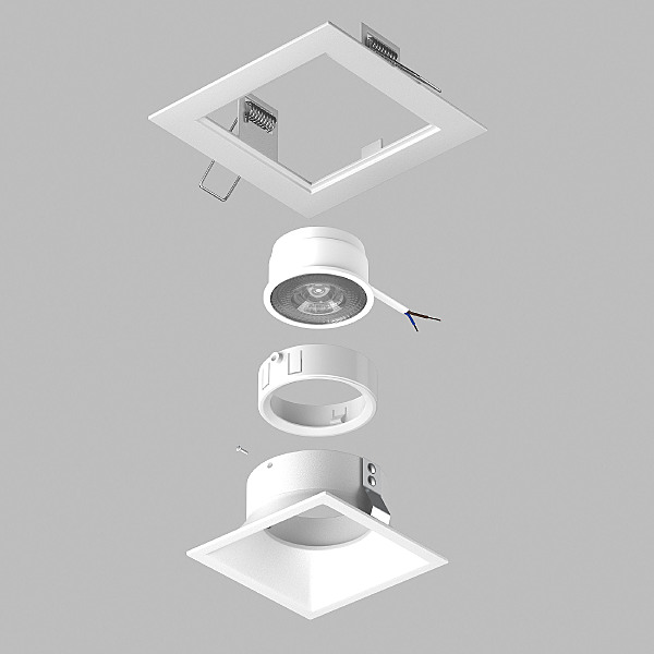Встраиваемый светильник Domino D51606WMOD