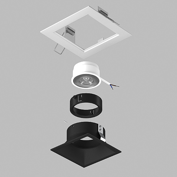 Встраиваемый светильник Domino D51607BMOD