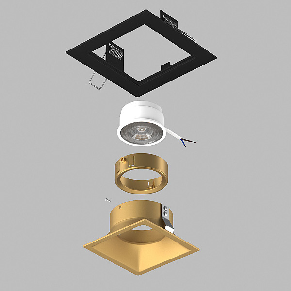 Встраиваемый светильник Domino D51703GMOD