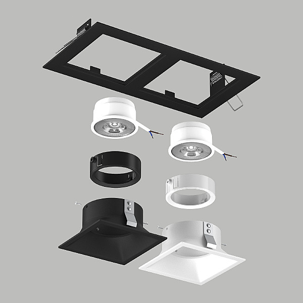 Встраиваемый светильник Domino D5270607WBMOD