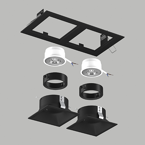 Встраиваемый светильник Domino D5270707BMOD