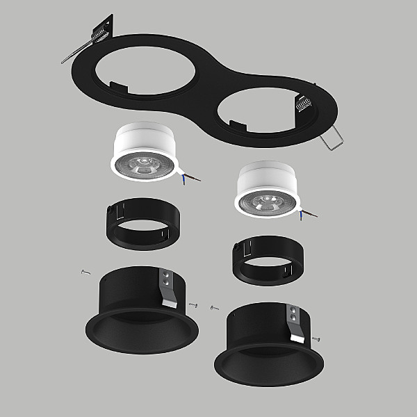 Встраиваемый светильник Domino D6270707BMOD