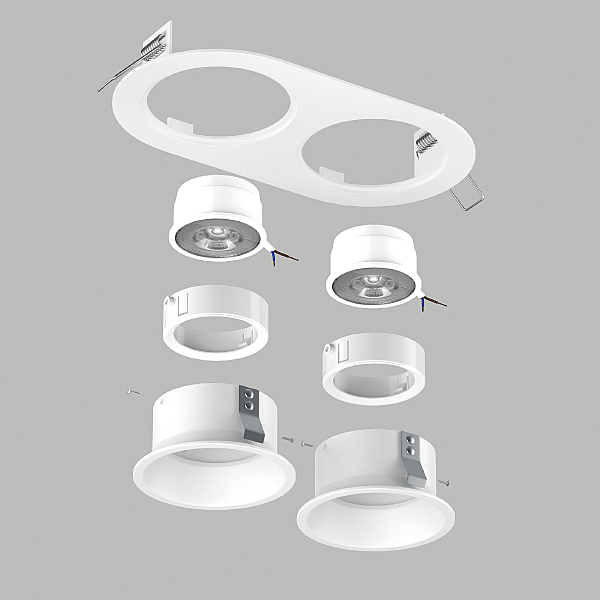 Встраиваемый светильник Domino D6560606WMOD