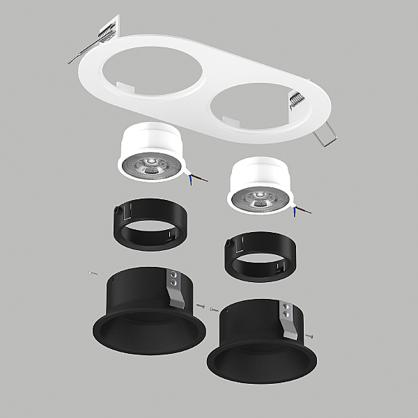 Встраиваемый светильник Domino D6560707BMOD