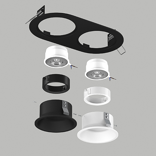 Встраиваемый светильник Domino D6570607WBMOD