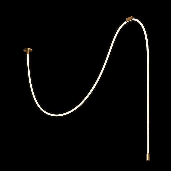 Светильник потолочный Thread 10388A Brass