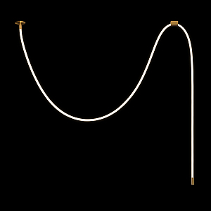 Светильник потолочный Thread 10388A Brass
