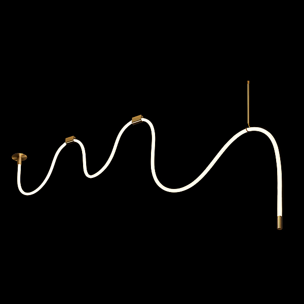 Светильник потолочный Thread 10388B Brass