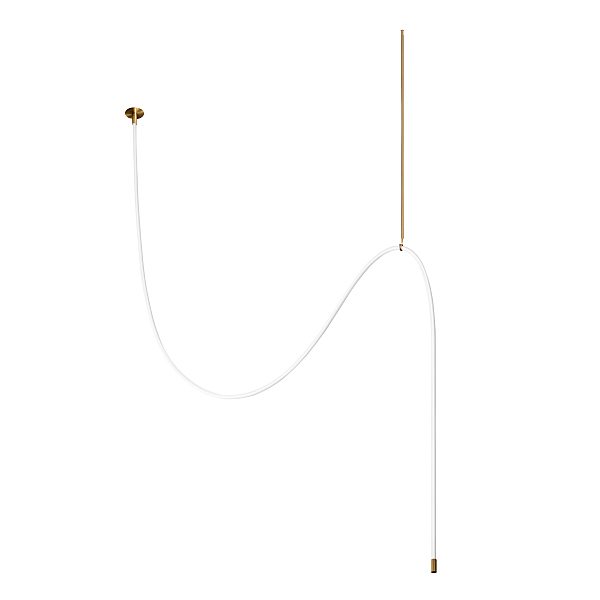 Светильник потолочный Thread 10388C Brass