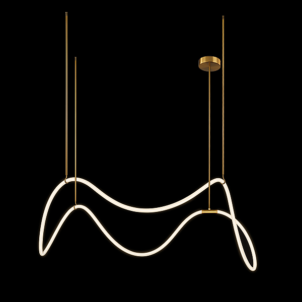 Светильник подвесной Thread 10388P/C Brass
