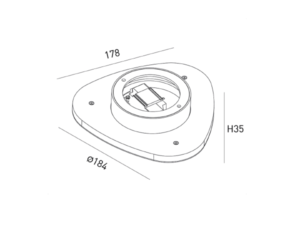 Настенный светильник ML ML-TR184-BL-WW