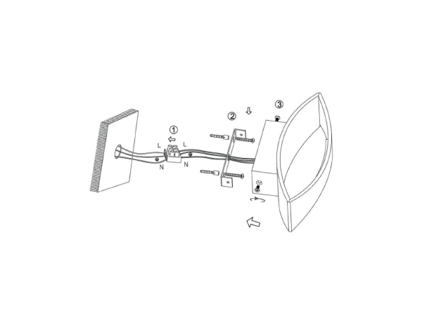 Настенный светильник GW GW-A715-5-BL-WW