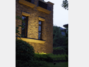 Уличный настенный светильник HL FL-1871-20-GR-WW