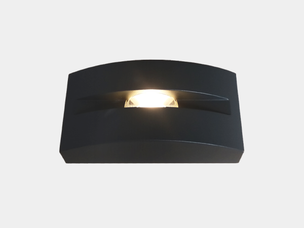 Уличный настенный светильник HL W-1961-3-GR-WW