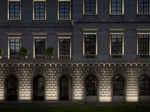 Уличный настенный светильник HL W-1961-3-GR-WW