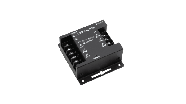 Драйвер для LED ленты Усилители AMP-RGB-24A-BL