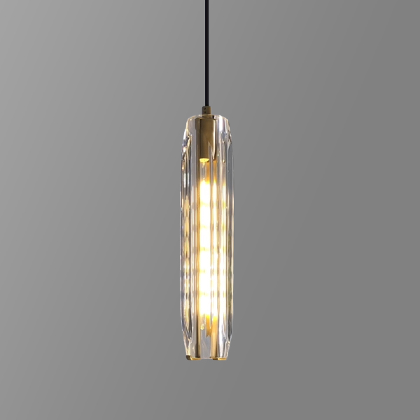 Светильник подвесной MT8851 MT8851-1H bronze/clear
