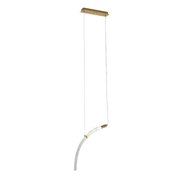 Светильник подвесной OD2412 OD2412-1 gold/clear