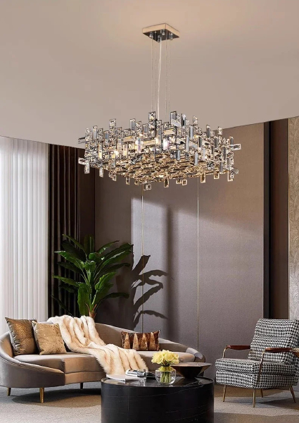 Подвесная люстра P7838 P7838-W50 chrome