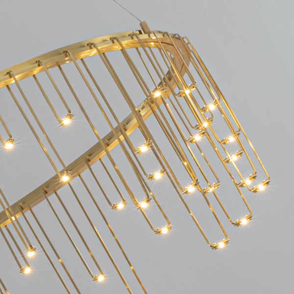Подвесная люстра MD23001008 MD23001008-1G gold