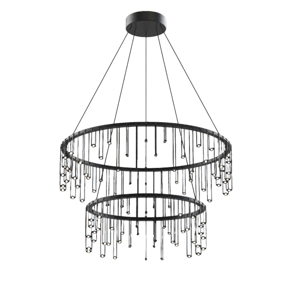 Подвесная люстра MD23001008 MD23001008-2A black