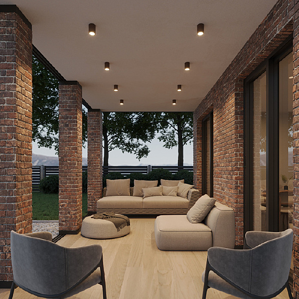 Уличный потолочный светильник Tumbler 359536