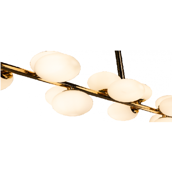 Люстра на штанге AM Group AM486 GOLD L1000