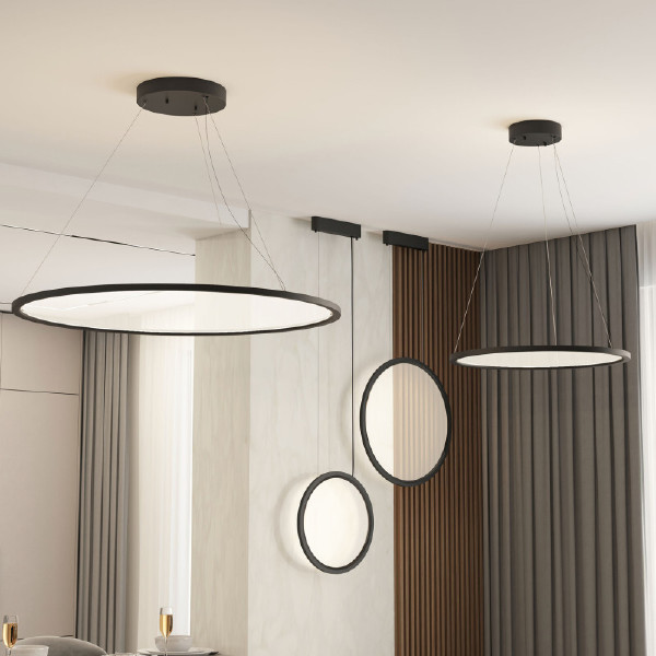 Светильник подвесной Veil DK6621-BK