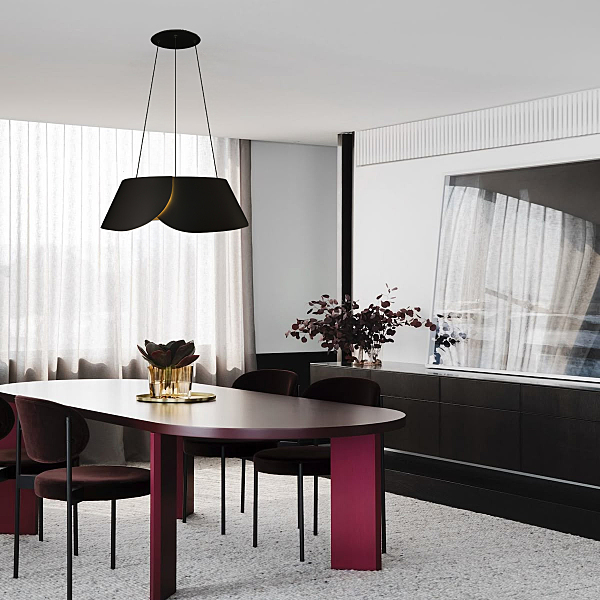 Подвесная люстра Lane 10370P Black