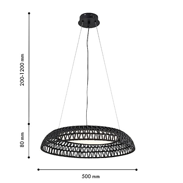 Подвесная люстра Conrad 4752-5P