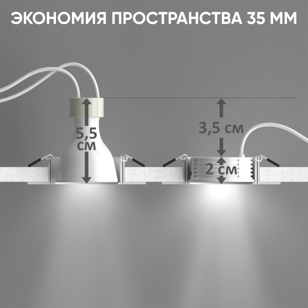 Светодиодный модуль Clt 090m CLT 090M 7W 4000K WH