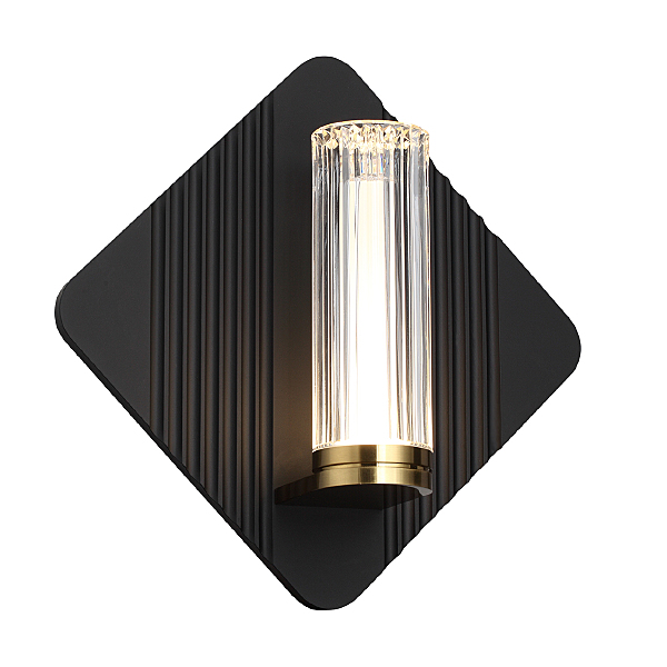 Настенный светильник Rilievo V000201L 14032/B/1W Black