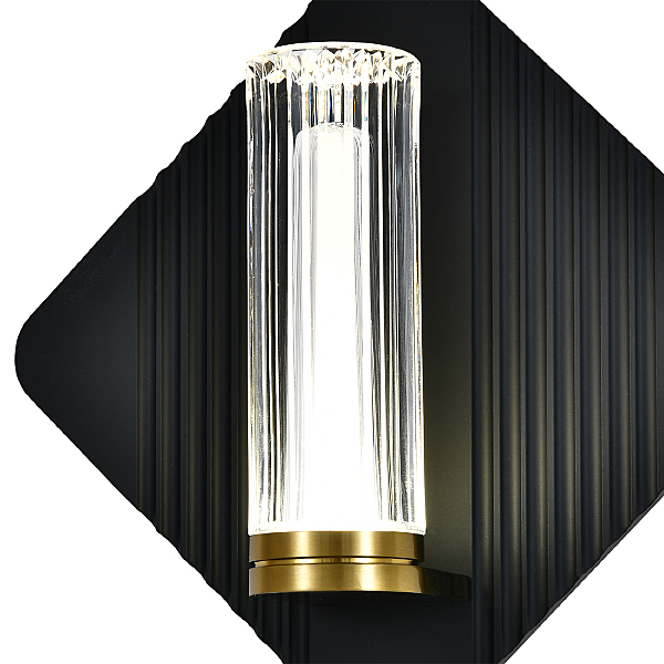 Настенный светильник Rilievo V000201L 14032/B/1W Black