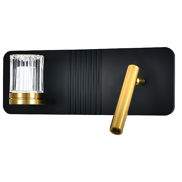 Настенный светильник Rilievo V000202L 14032/2W Black