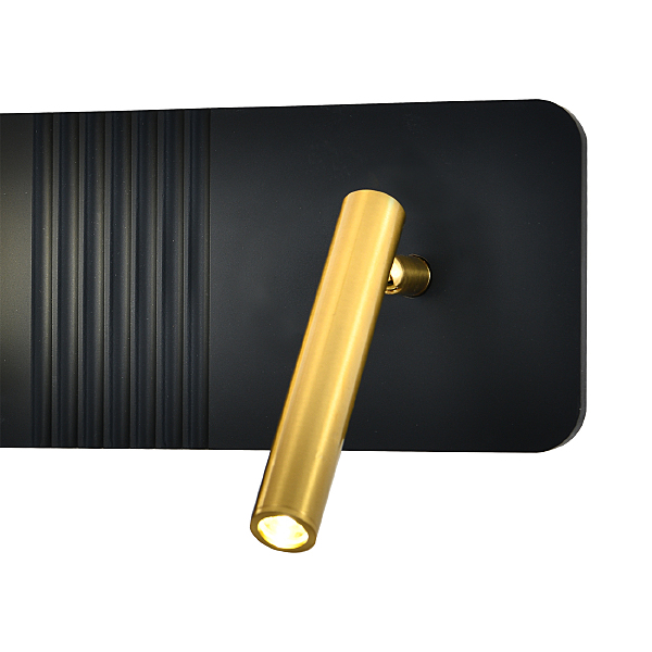 Настенный светильник Rilievo V000202L 14032/2W Black