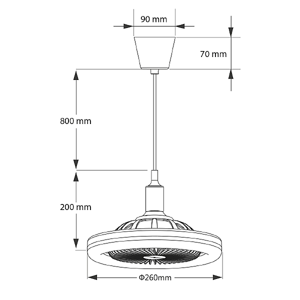 Светильник подвесной Impulse 10210/S LED