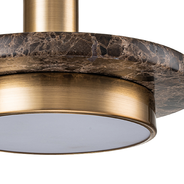 Светильник подвесной Torano 10260/1LED Brown marble
