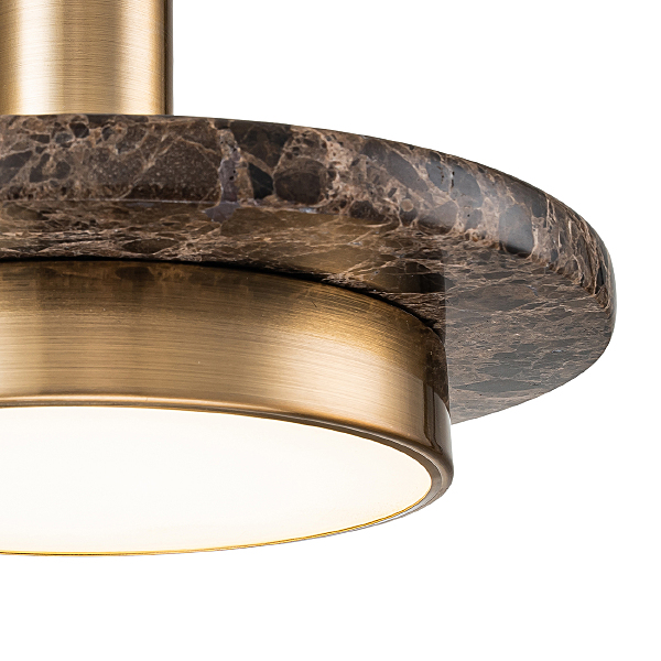 Светильник подвесной Torano 10260/1LED Brown marble